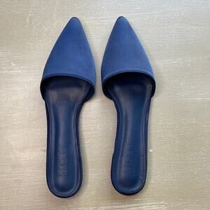 NWOT MOTF pointed toe mules
